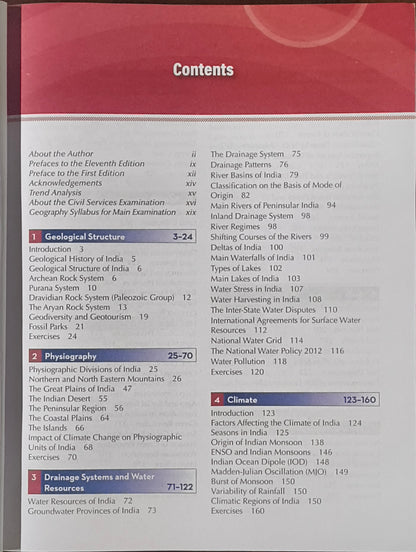 Majid Husain's Geography of India (English Medium, Latest UPSC Edition 2025)