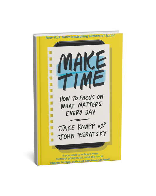 Make Time By Jake Knapp & John Zeratsky [English Novel]