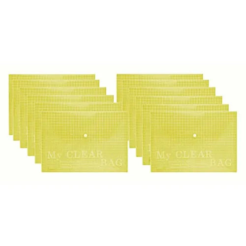 My Clear Bag A4 Clear – Set of 10 Transparent Files