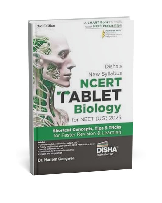 Disha NCERT Tablet Biology for NEET (UG) 2025 – 3rd Edition [English]