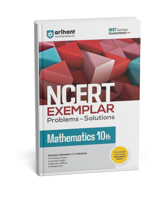 Arihant - NCERT Exemplar Problems-Solutuions Mathematics (Class 10th) English Medium