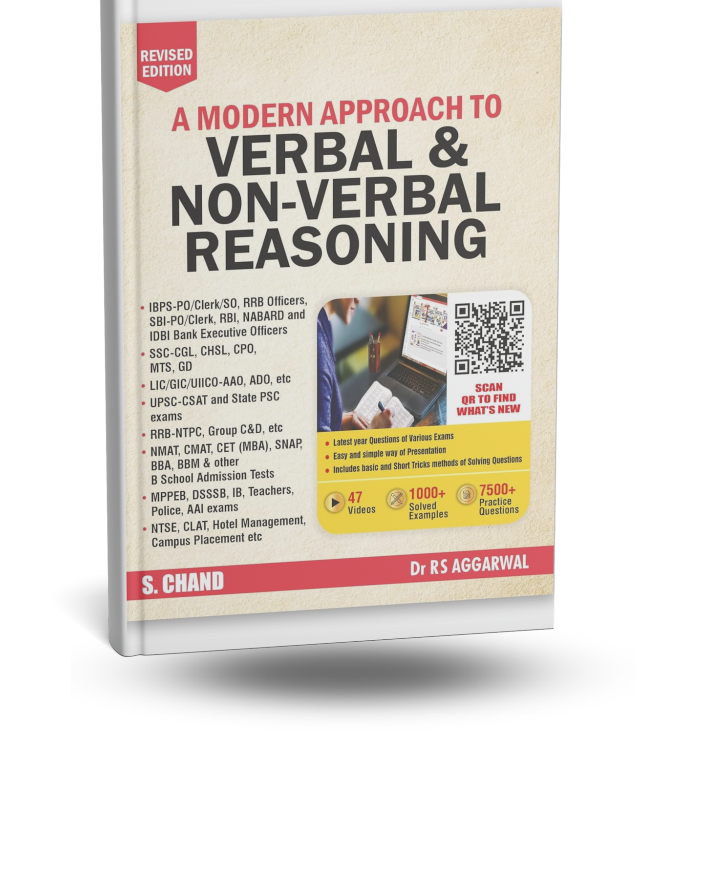 S.Chand A Modern Approach to Verbal & Non-Verbal Reasoning by Dr. RS Agrawal [English Medium]