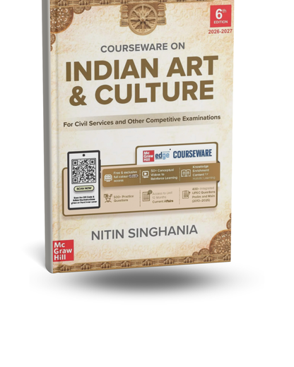 TMH Indian Art & Culture (6th Edition) By Nitin Singhania | English Medium