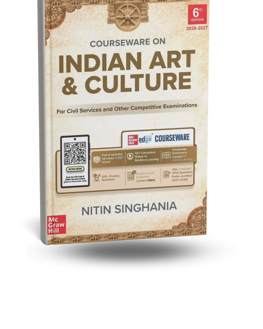 TMH Indian Art & Culture (6th Edition) By Nitin Singhania | English Medium