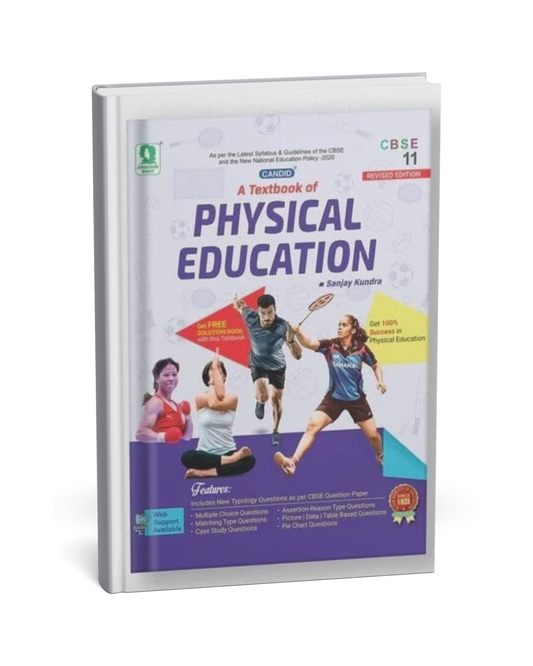 Evergreen Candid Physical Education Practical Manual – CBSE 11 | English Medium