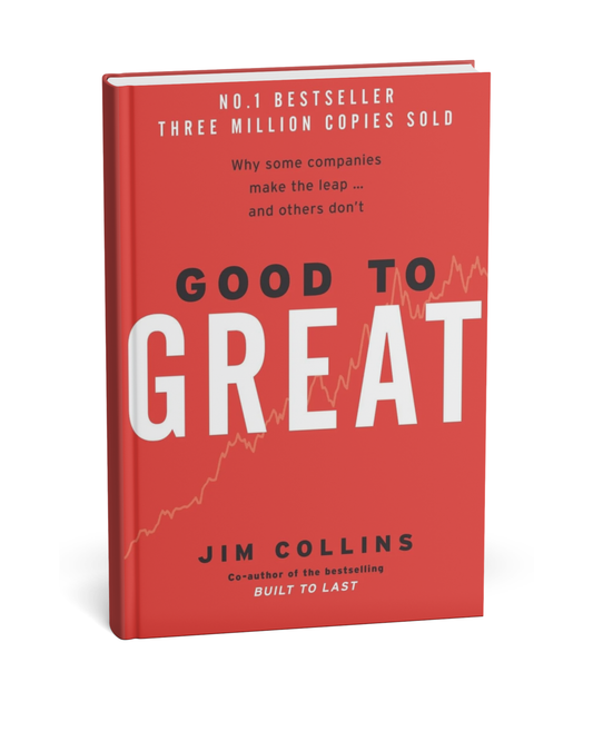 Good to Great by Jim Collins, English Novel