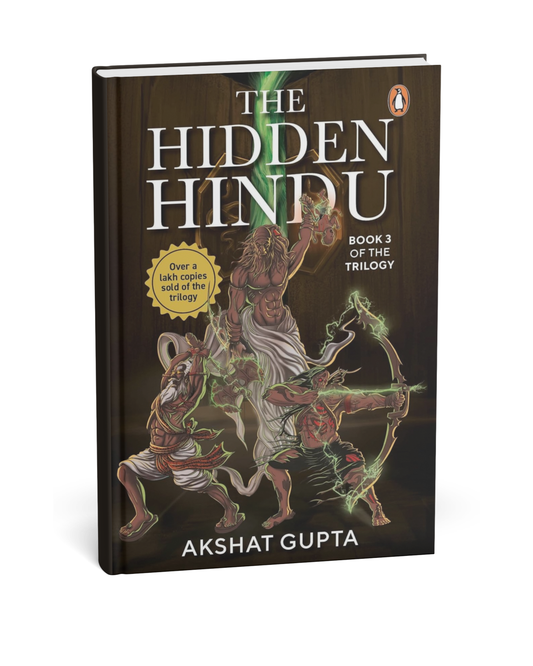 The Hidden Hindu 3 by Akshat Gupta (English Novel)
