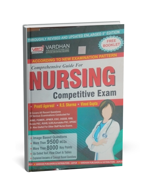 Vardhan’s Comprehensive Guide for Nursing Competitive Exams [English]