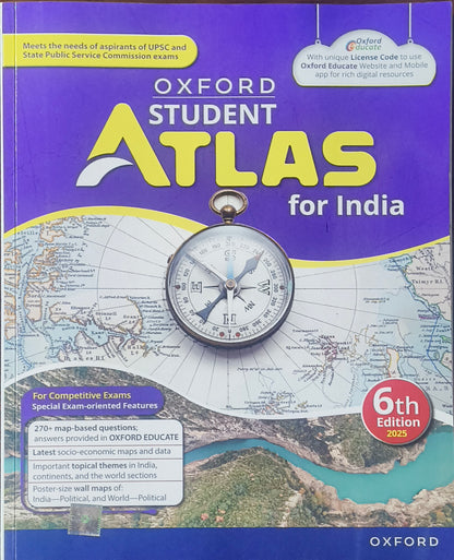 Oxford Student Atlas (English Medium)