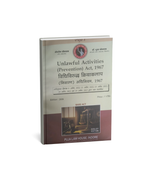PUJA'S Unlawful Activities Vidhivirudha Kriyakalap (Nivaran) Adhiniyam, 1967 (Edition 2026) (Bilingual)