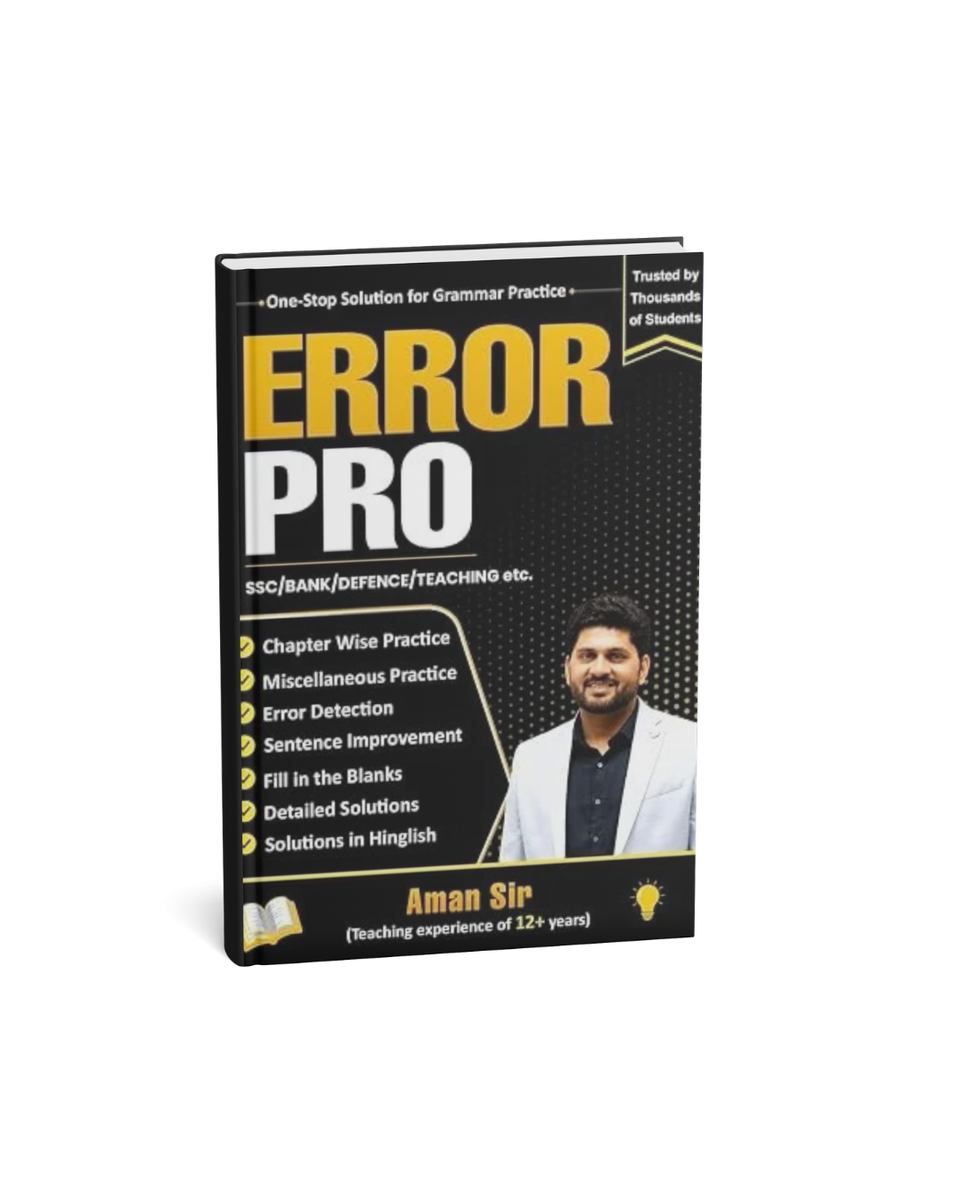 Aman Sir Error Pro Grammar Practice Book (English Medium)