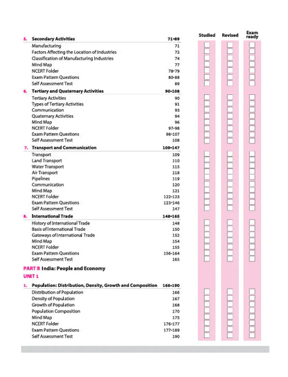 Arihant CBSE All in One Geography Class 12 Exam 2026 | Complete Revised Edition (E)