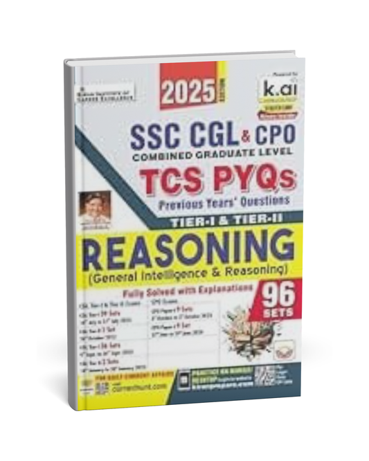 Kiran Publication – SSC CGL & CPO Reasoning Tier-1 & Tier-2 (96 Sets) [English]