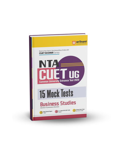 Arihant NTA CUET-UG 2025 Business Studies Section 2 | 15 Mock Tests | English Medium