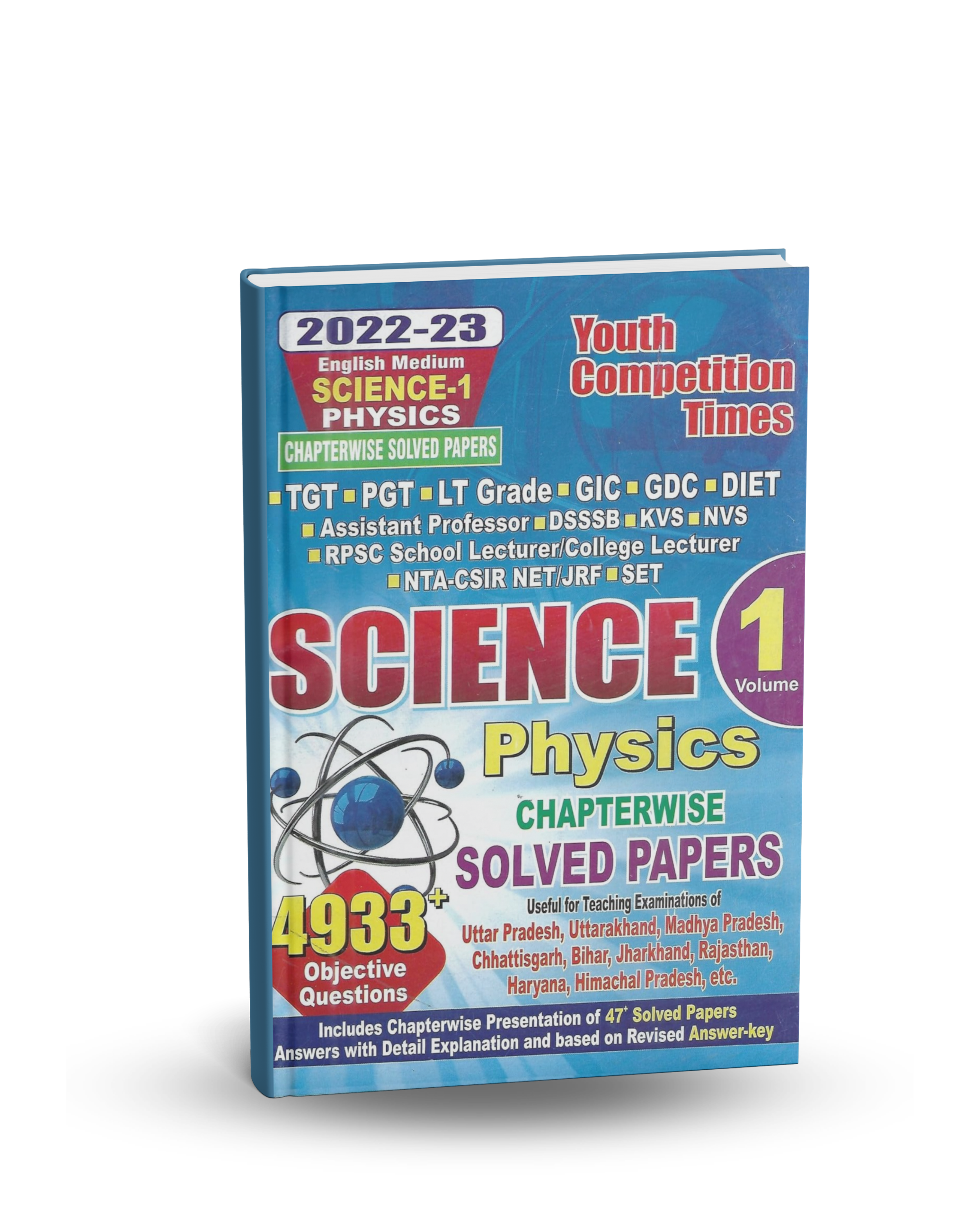 Youth - NTA/UGC‑NET/JRF/SET Science Physics (Vol.1) 4933+ Objective Questions | English Medium