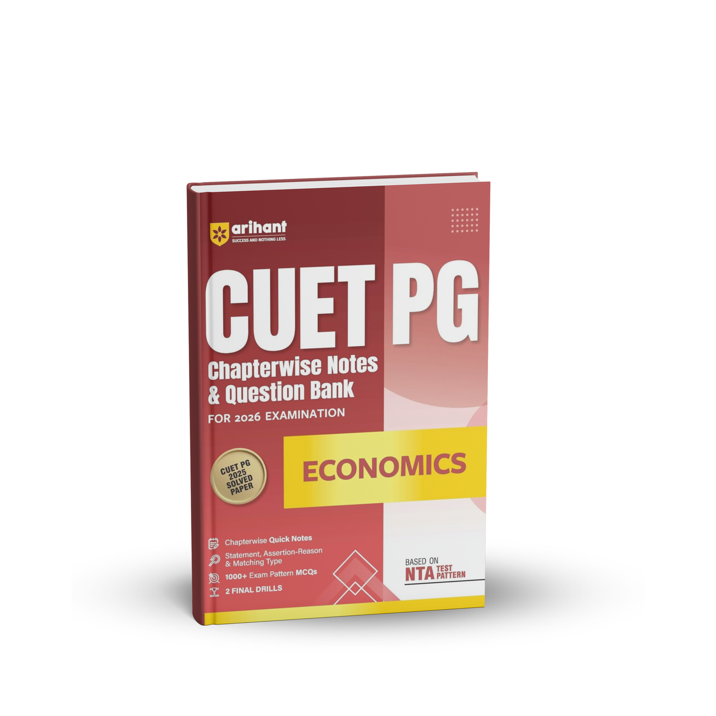 Arihant CUET PG 2026 Economics Chapterwise Notes & Question Bank | English Medium