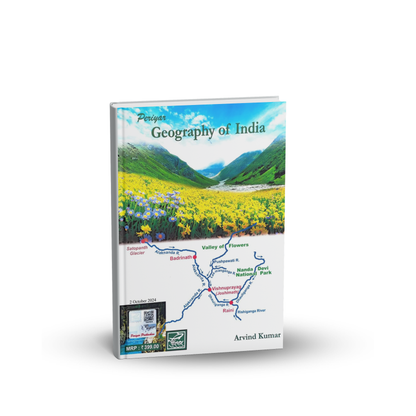 Periyar Geography of India By Arvind Kumar October 2024 Edition (English)