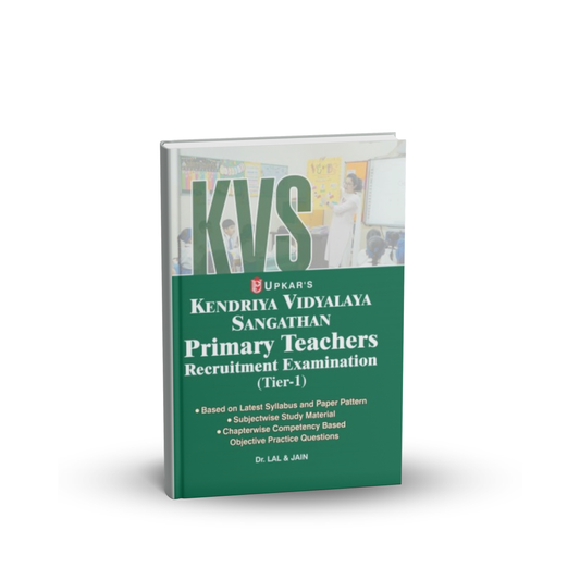 Upkar - KVS Primary Teachers  Recruitment Examination (Tier-1) By Dr. Lal & Jain | English Medium
