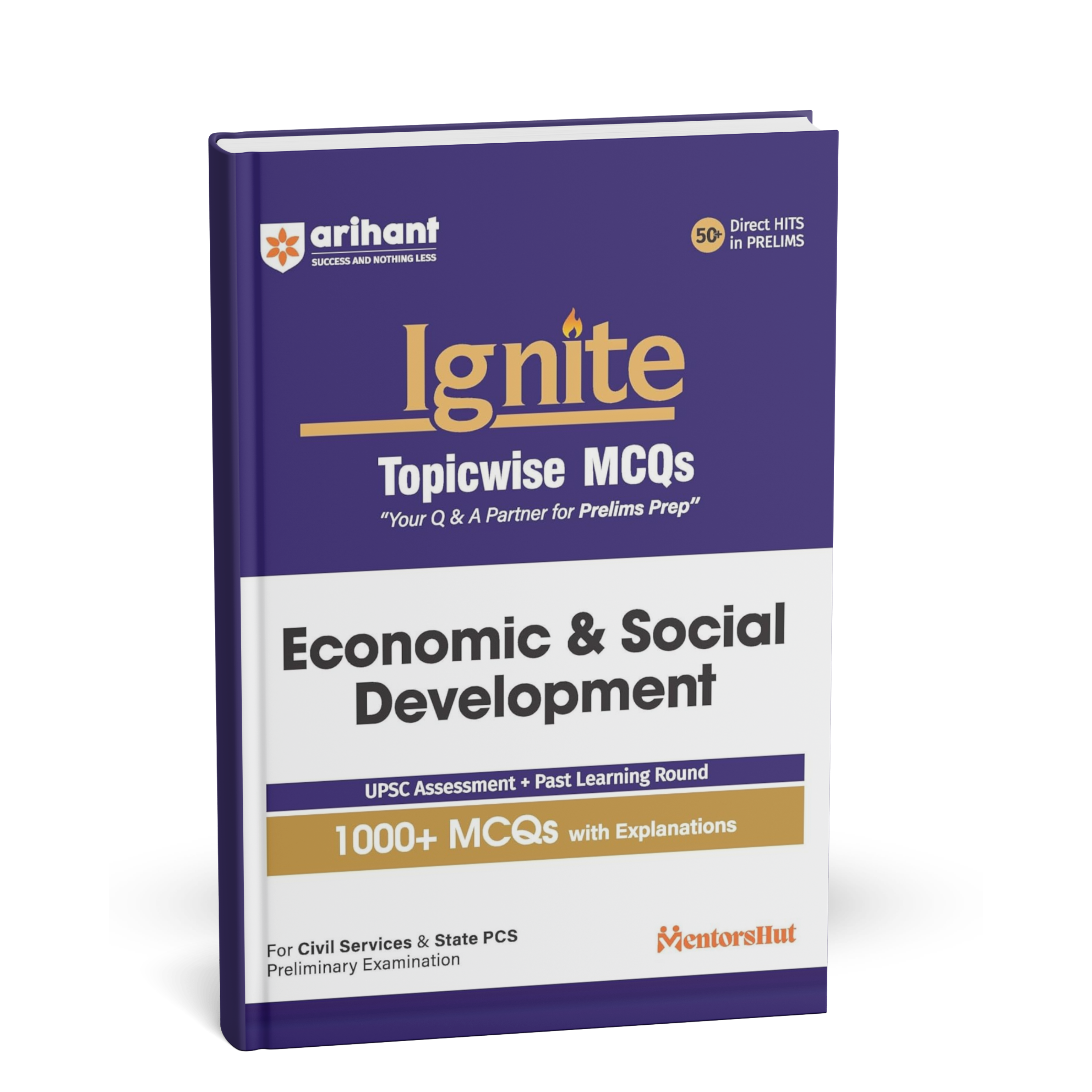 Arihant - Ignite Topicwise Economic & Social Development (1000+MCQs With Explanations) English Medium
