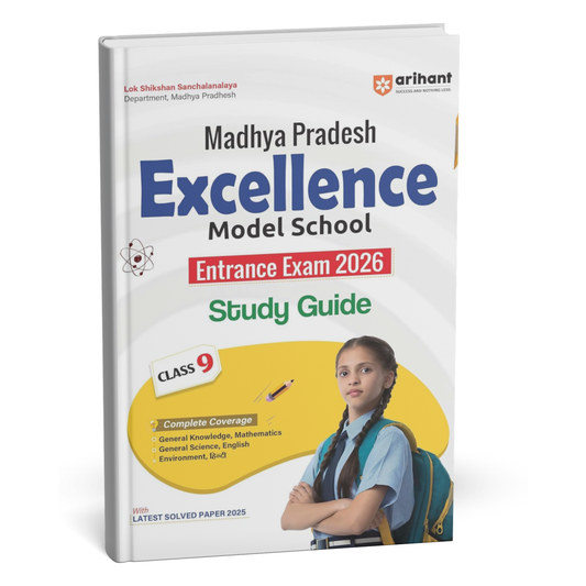 Arihant - MP Excellence Model School Entrance Exam 2026 (Class-9) English Medium