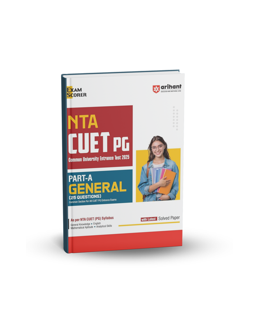 Arihant NTA CUET PG 2025 – Part A General (Common Section) |English Medium