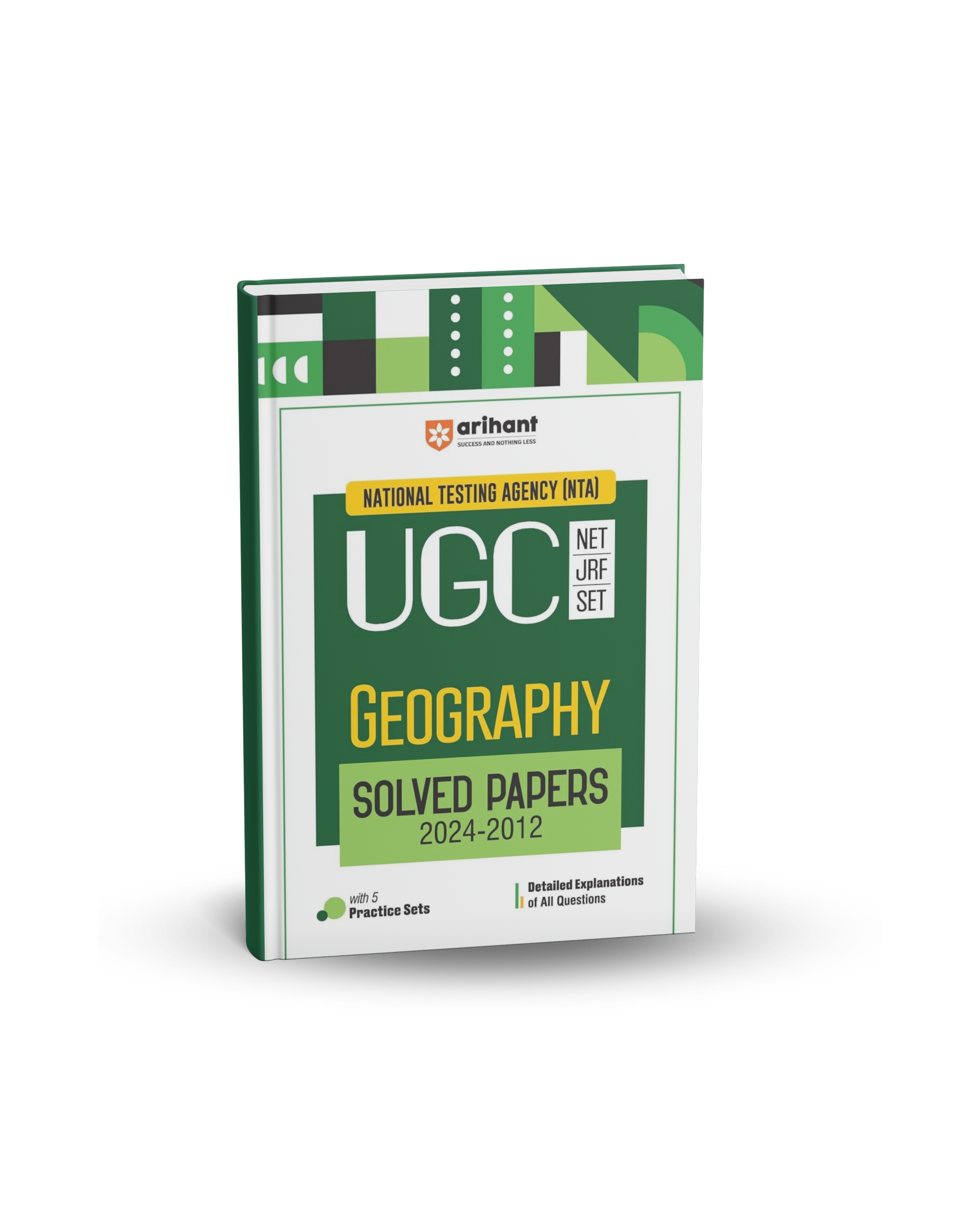 Arihant NTA UGC NET/JRF/SET Geography Solved Papers (2012–2024) English Medium