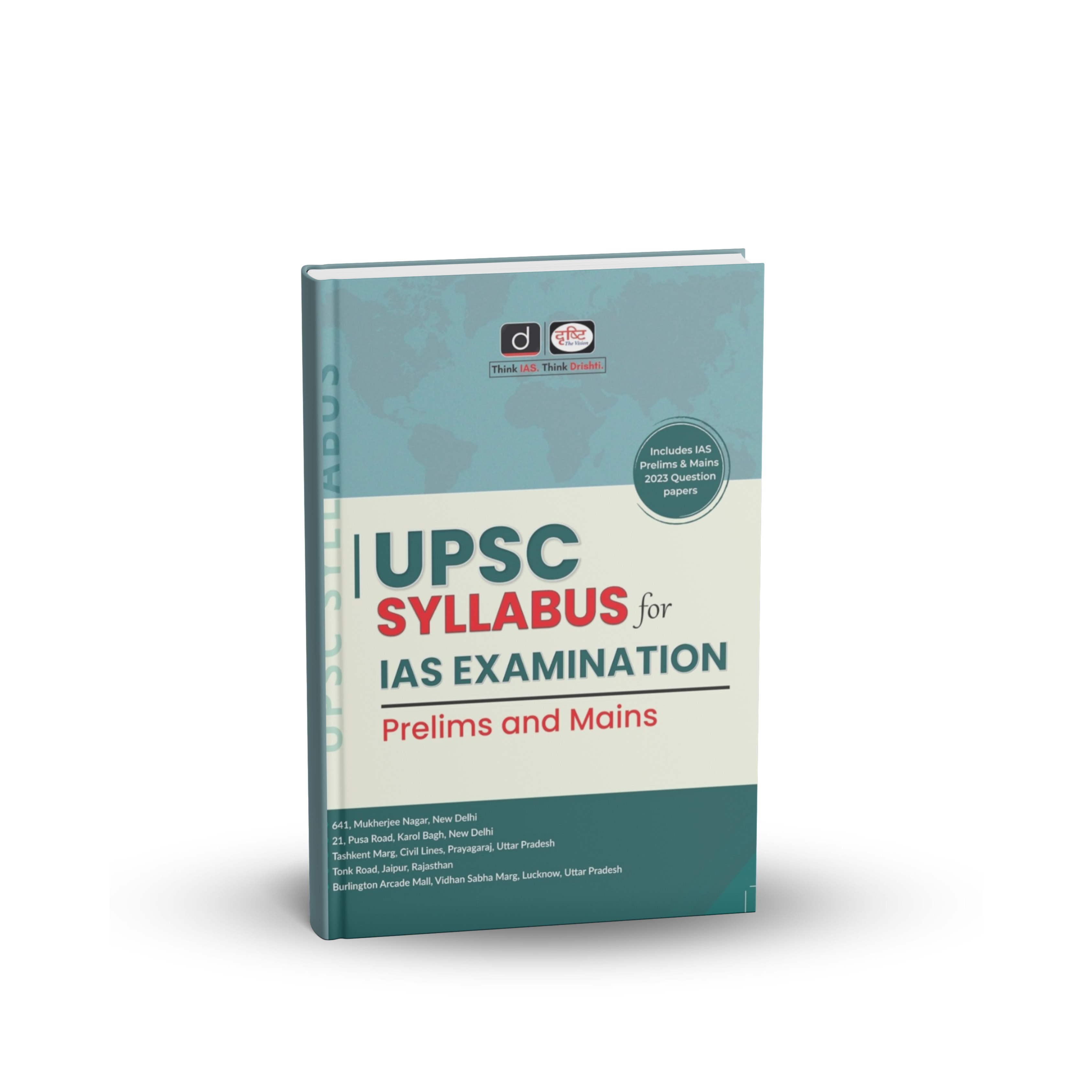 Drishti IAS - UPSC Syllabus For IAS Examination Prelims & Mains Exam Books | English Medium