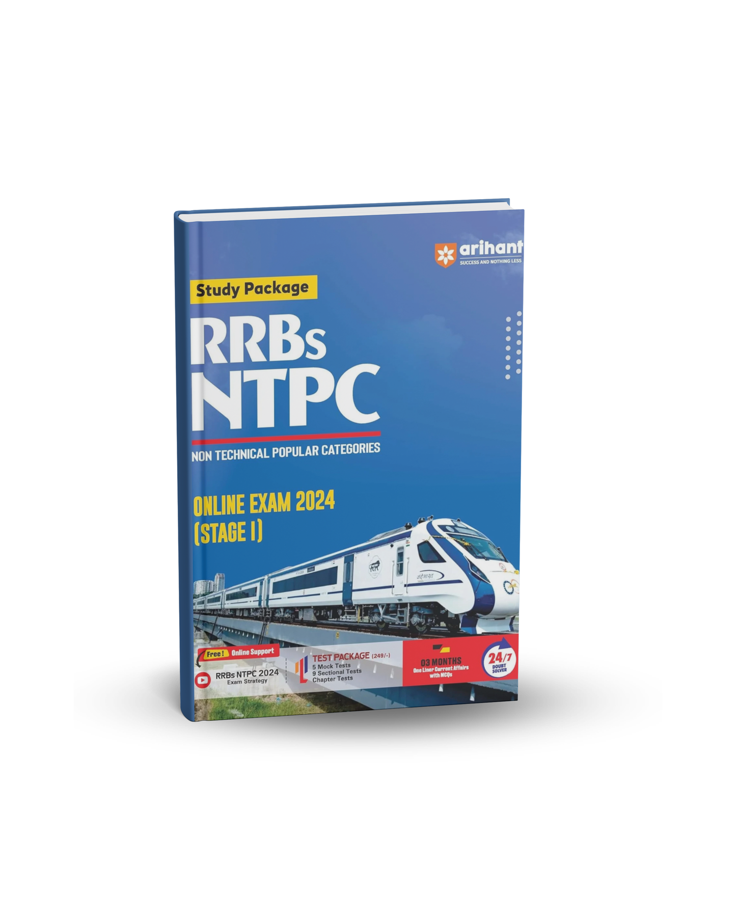 Arihant RRBs NTPC Online Exam 2024 Stage 1 | English Medium