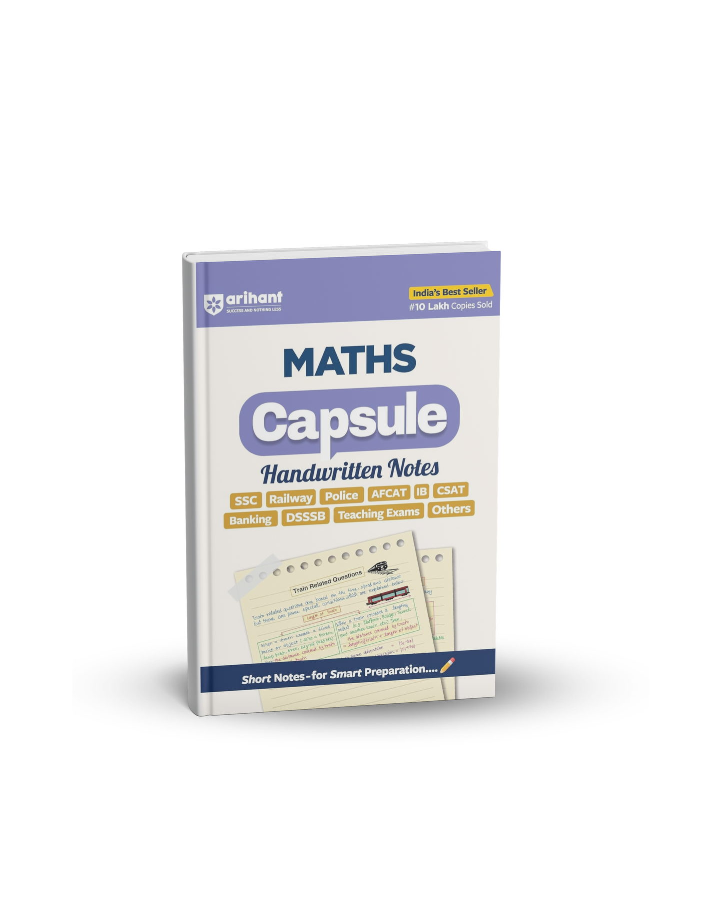 Arihant Maths Capsule Handwritten Notes | English Medium