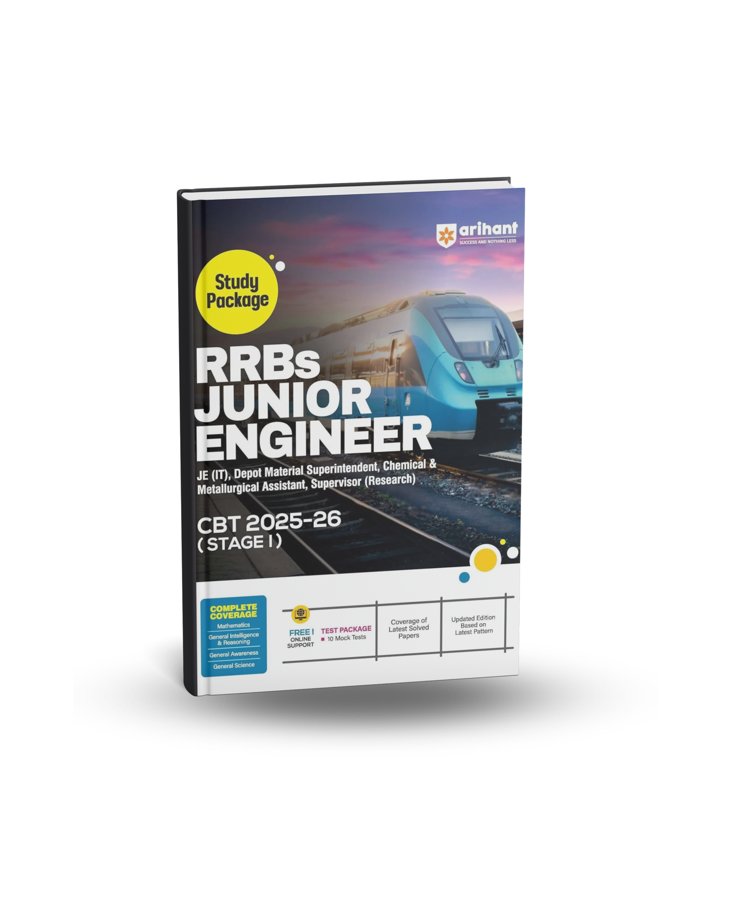 Arihant RRB Junior Engineer (JE) CBT (Stage 1) 2025–26 | English Medium