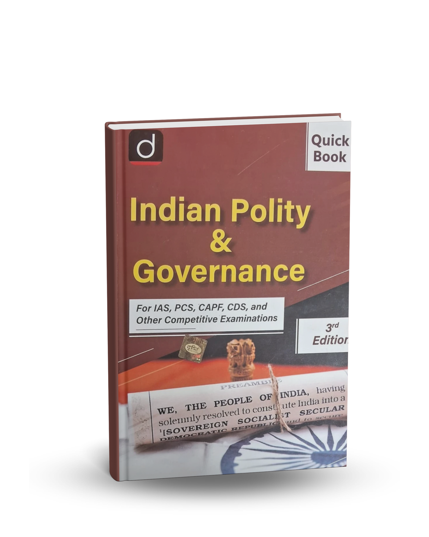 Drishti IAS Indian Polity & Governance Quick Book | 3rd Edition | English Medium