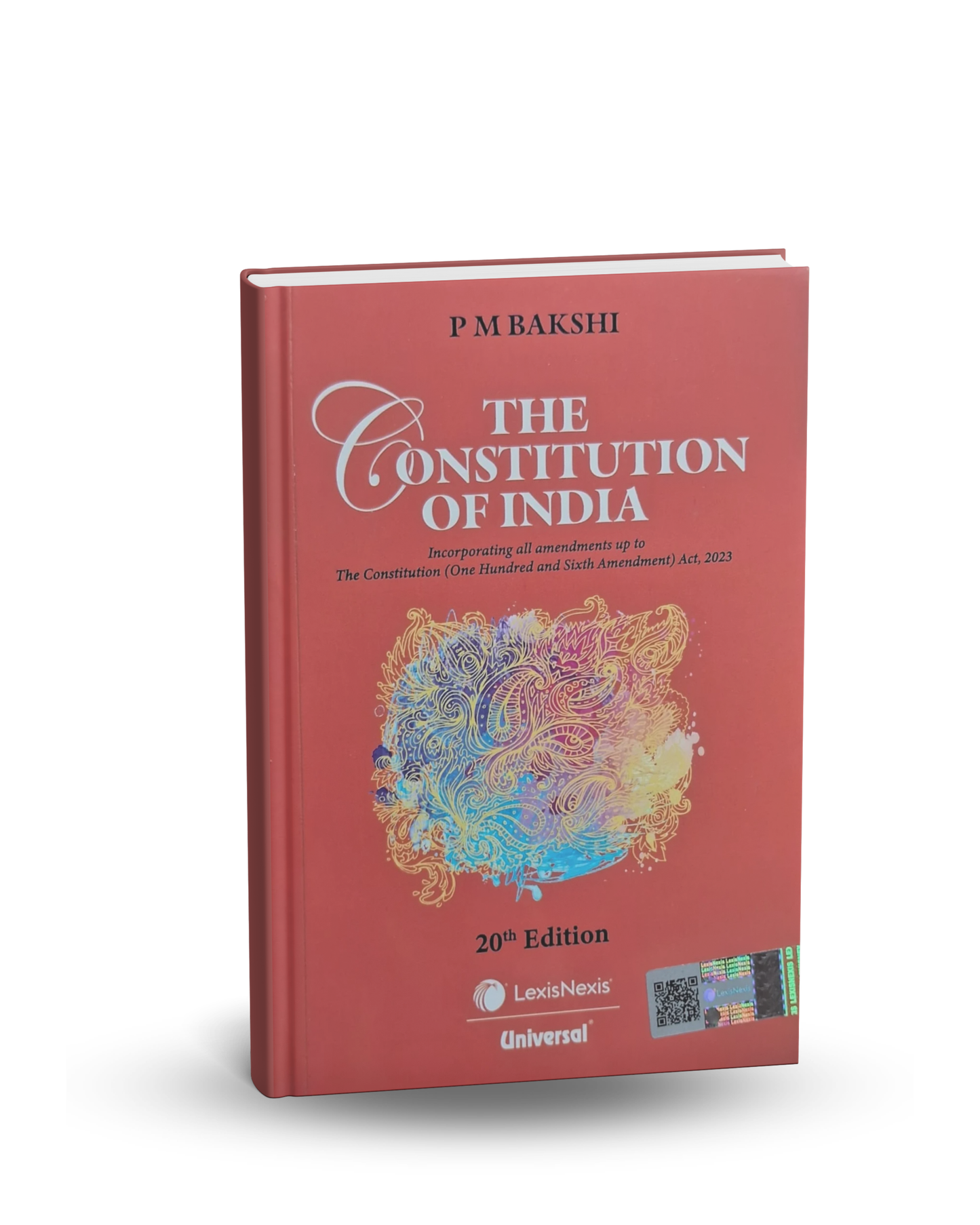 Universal LexisNexis The Constitution of India by P. M. Bakshi (Poket Size) 20th Edition | English Medium
