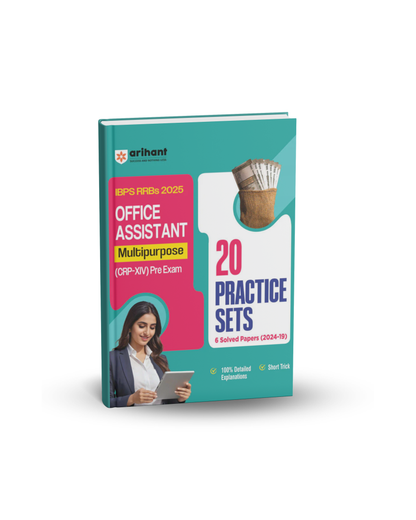 Arihant IBPS RRB Office Assistant (Multipurpose) CRP-XIV Pre Exam 2025 | English Medium