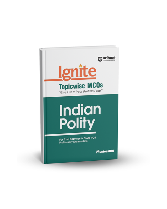 Arihant Ignite Indian Polity Topicwise MCQs Pre (English Medium)