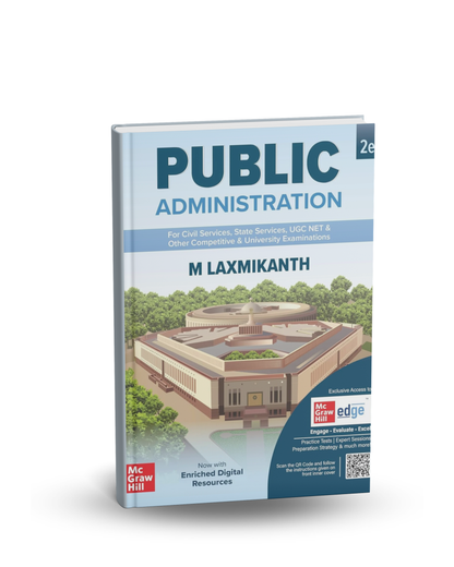 McGraw Hill Public Administration by M. Laxmikanth - TMH | 2nd Edition | For UPSC 2025–26 (English Medium)