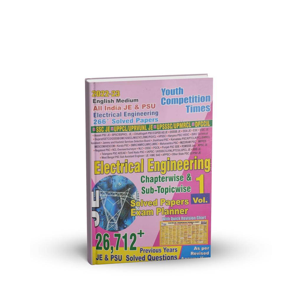 Youth - Electrical Engineering (Vol-1) Solved Papers 26,712+Questions | English Medium