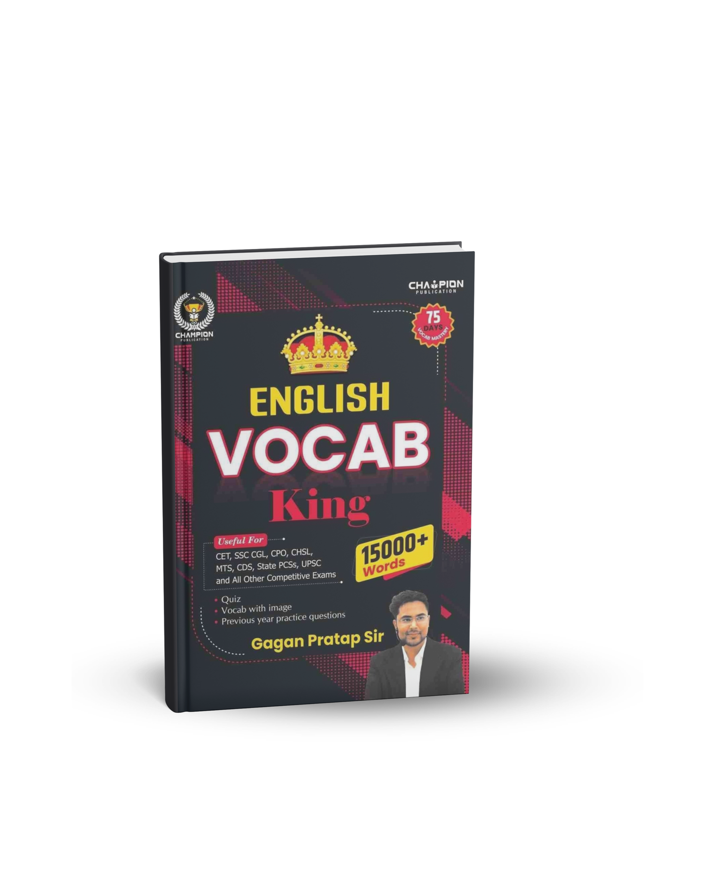 Champion English VOCAB King by Gagan Pratap Sir | 15,000+ Words