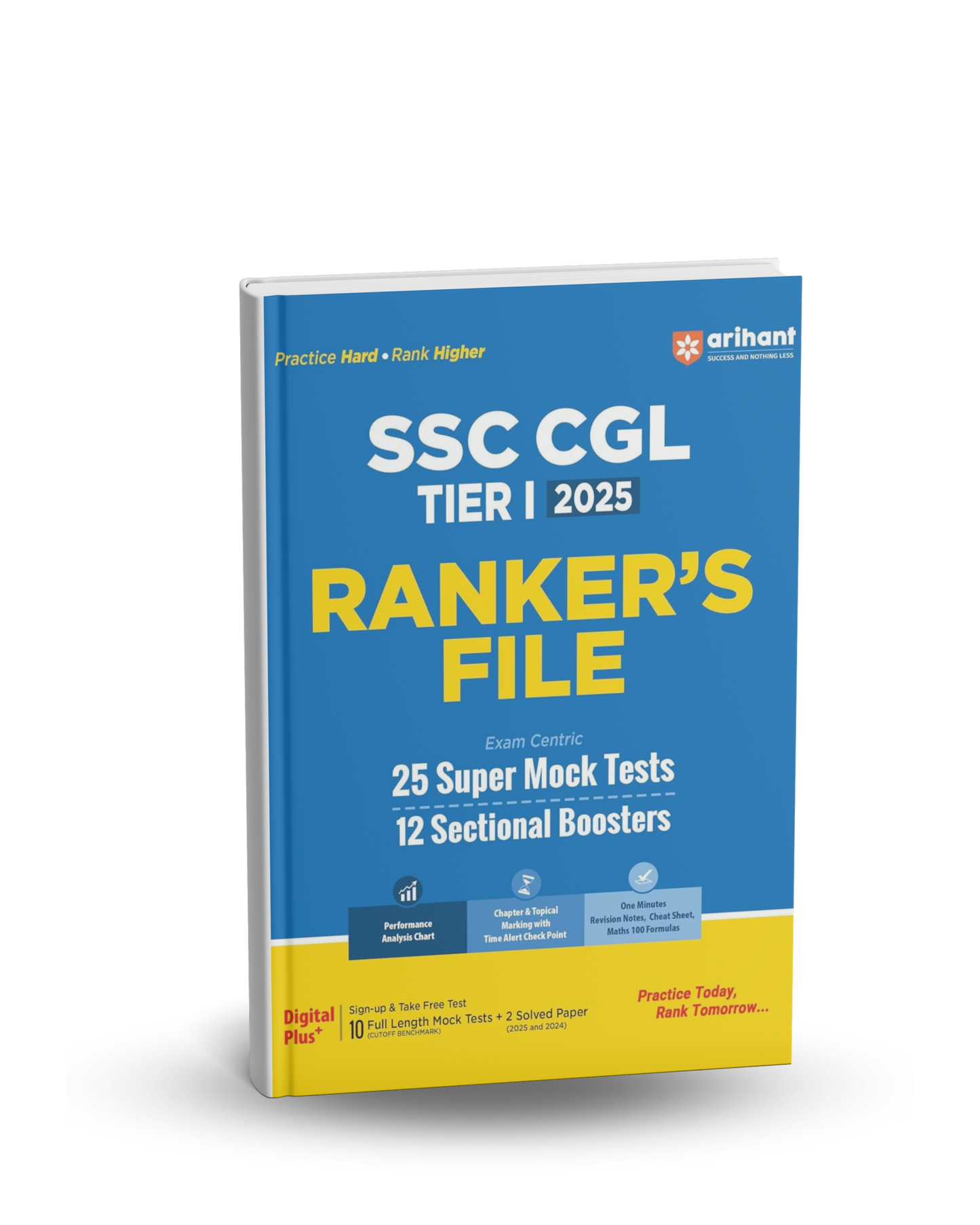 Arihant SSC CGL Tier I 2025 Ranker’s File | English Medium