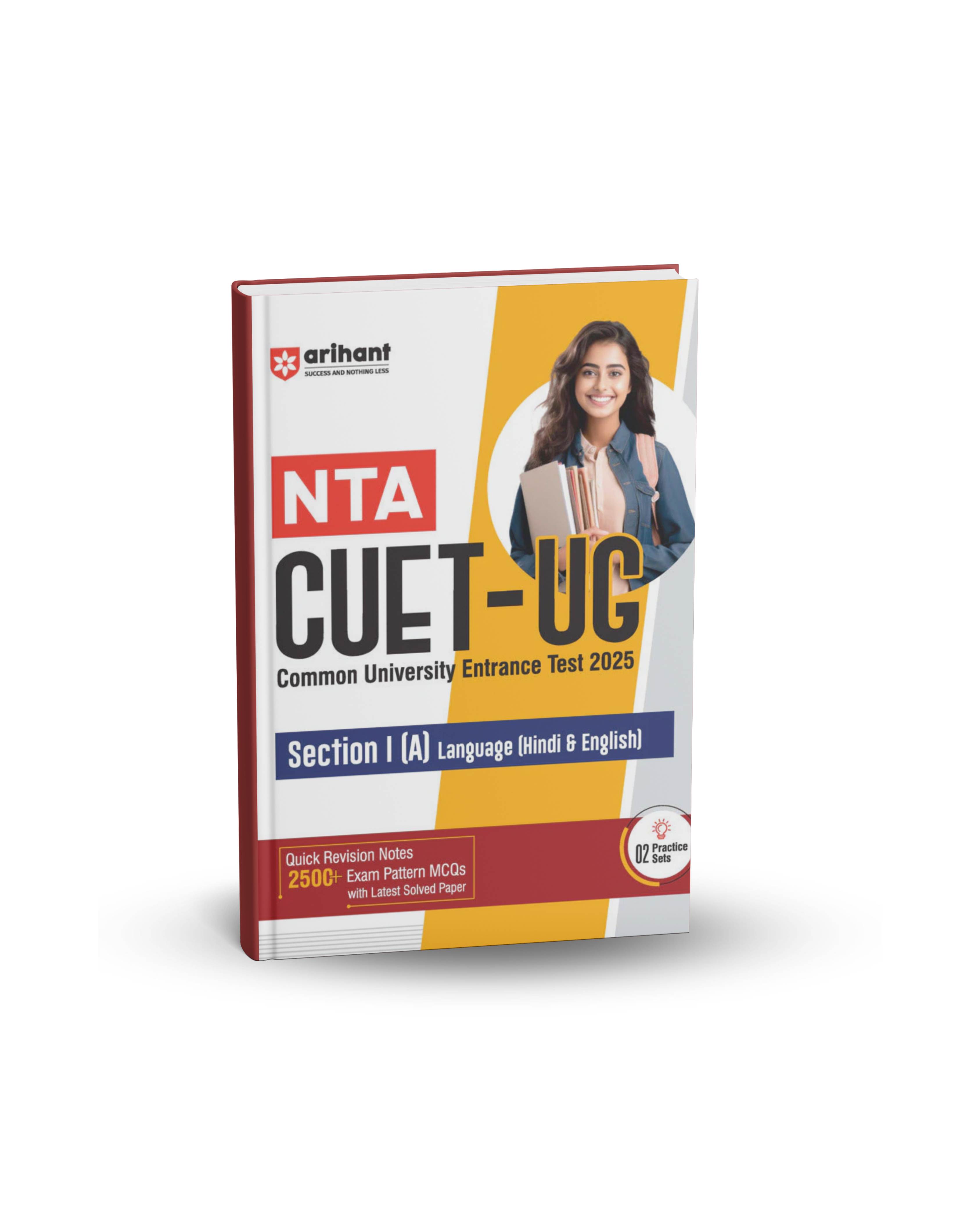 Arihant NTA CUET UG 2025 Language (Hindi & English) Section (A)
