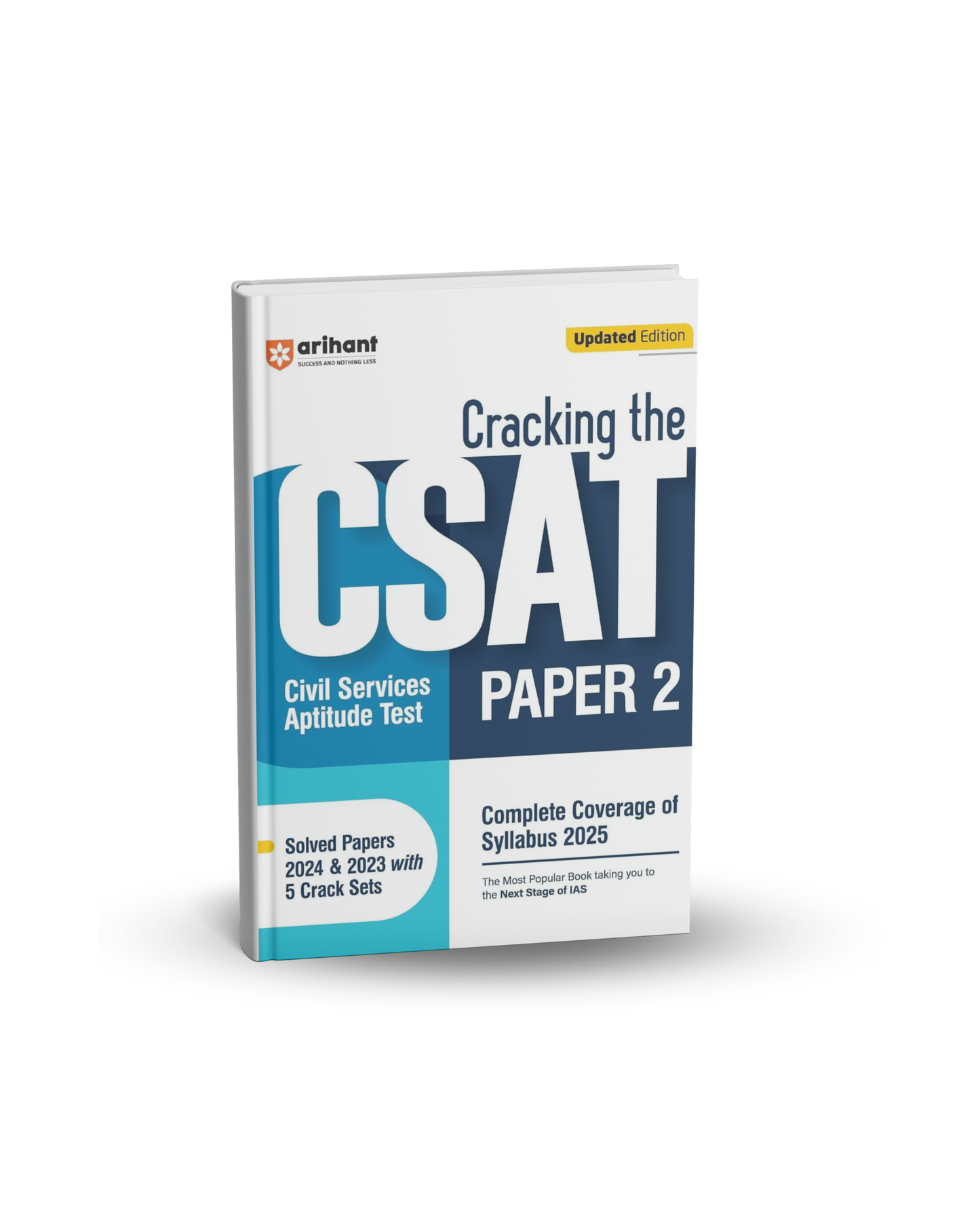 Arihant Cracking CSAT Paper 2 Solved Papers 2024 & 2023 | English Medium