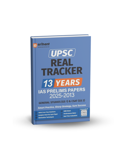 Arihant UPSC Real Tracker – 13 Years IAS Prelims Papers 2013‑2025 (English Medium