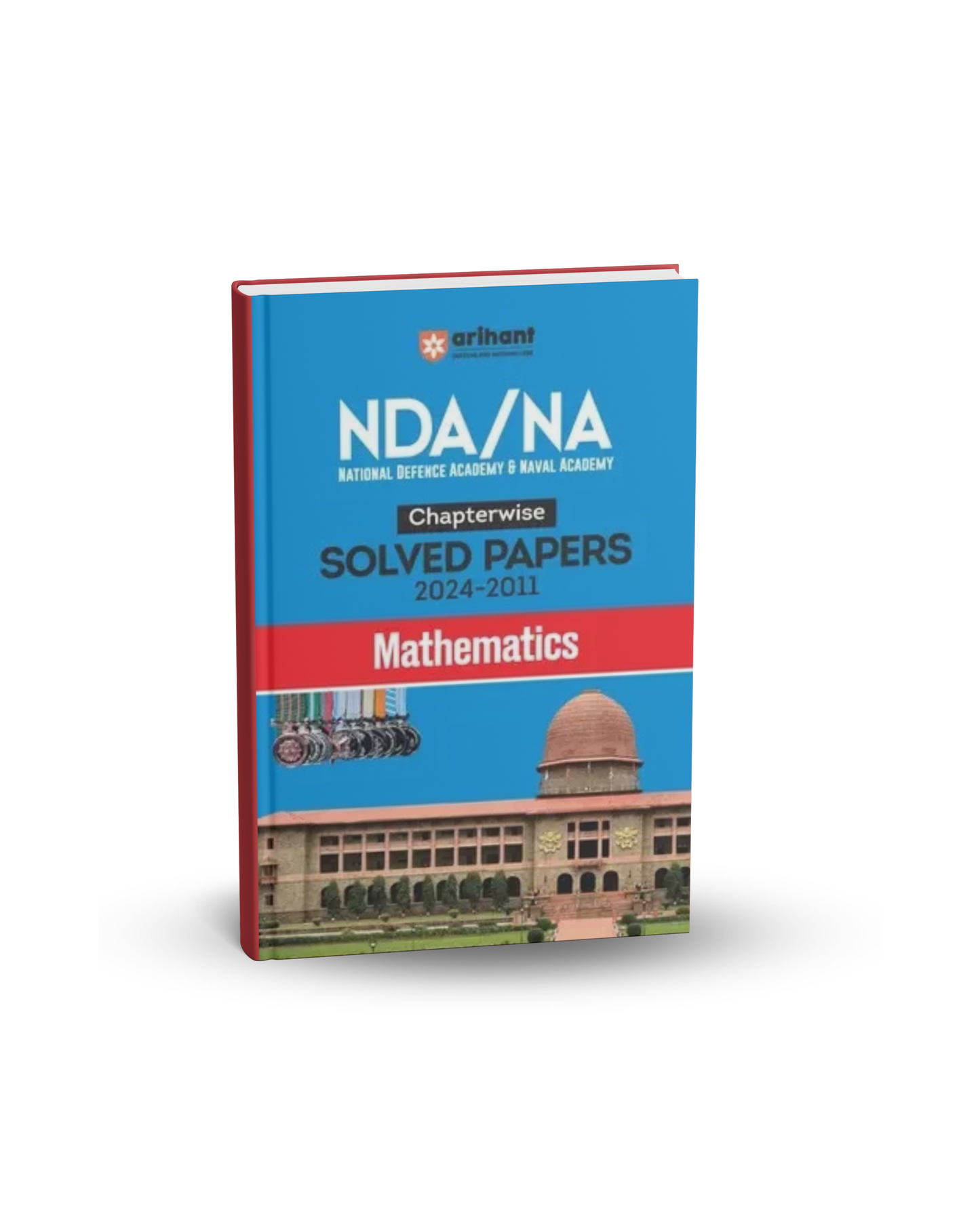 Arihant NDA/NA Mathematics Chapterwise Solved Papers 2024–2011 | English Medium
