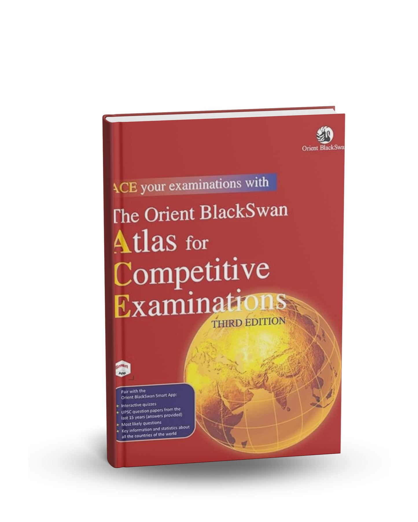 The Orient BlackSwan Atlas for Competitive Examinations (3rd Edition) English Medium