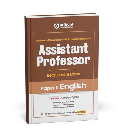 Arihant - MPPSC (Paper-2) Assistant Professor Recruitment Exam – English | English Medium