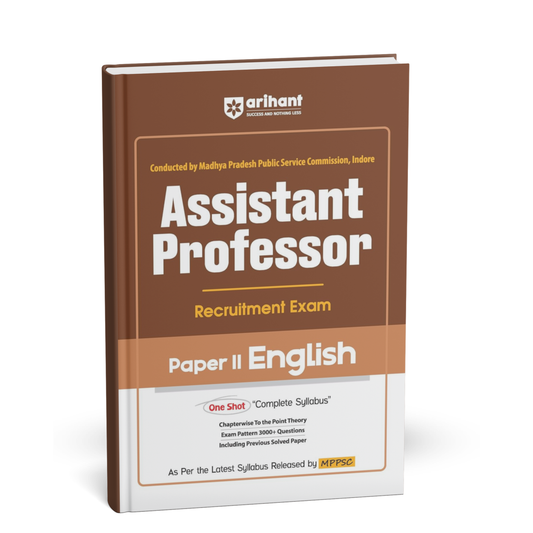 Arihant - MPPSC (Paper-2) Assistant Professor Recruitment Exam – English | English Medium