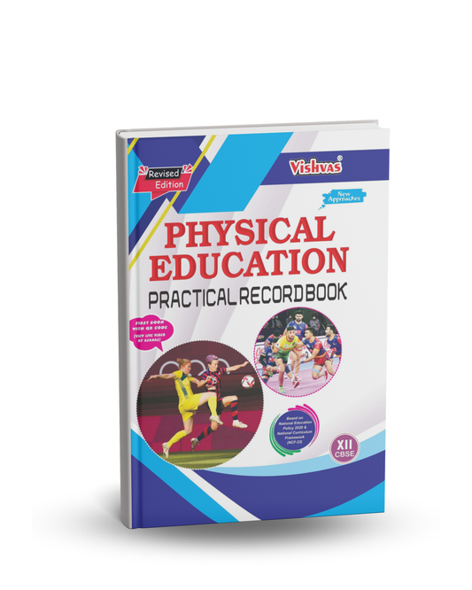 Vishvas Physical Education – Practical RecordBook (Class 12) English Medium | CBSE 2025–26 |