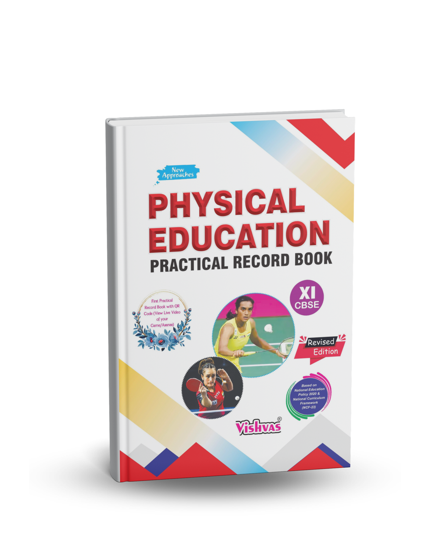 Vishvas Physical Education Practical Record Book – Class 11 | English Medium | CBSE 2025–2026