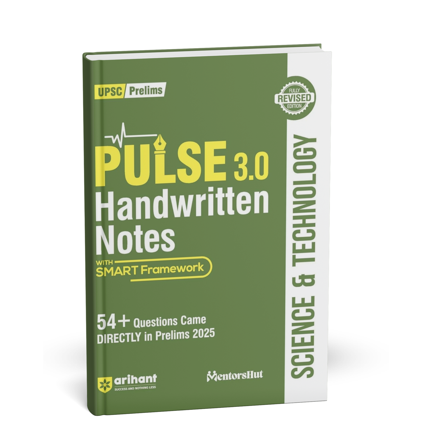 Arihant - PULSE 3.0 UPSC Prelims 2026 Handwritten Notes – Science & Technology | English Medium