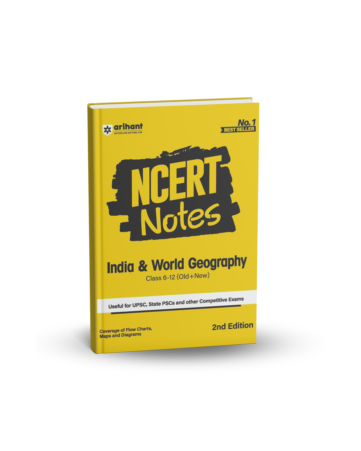 Arihant NCERT Notes India & World Geography Class 6–12(Old+New)2nd Edition(English Medium)