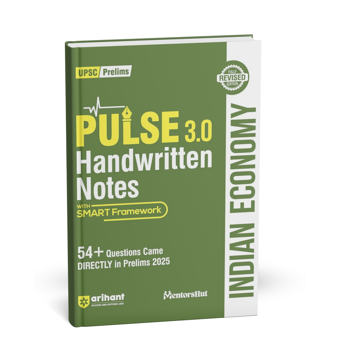 Arihant - PULSE 3.0 UPSC Prelims 2026 Handwritten Notes – Indian Economy | English Medium